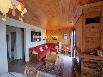 Chalet à Saint Michel de Chaillol,Chalet pour 9 pers., 4 chambres, balcon sud, cheminée, à Saint-Michel-de-Chaillol FR-1-393-168 N°865383