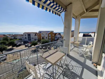 Appartement à Châtelaillon Plage, Duplex 3 pièces à deux pas de la plage avec parking - 4 pers - L908977