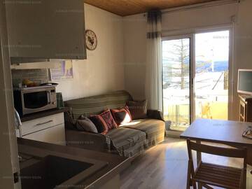 Grand studio/cabine (24m²),, Apartment 4 persons in Les Angles FR-1-295-193