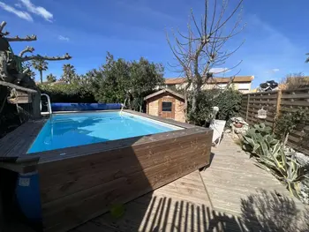 Casa en Valras Plage,Maison avec Piscine Privée, Proche Plage et Commerces, Jardin et Terrasse, 6 Pers FR-1-701-61 N°865560