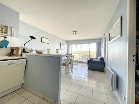 Appartement 1 Chambre + Cabine avec Vue sur Mer & Dunes, 3ème Étage avec Ascenseur - Photo 2