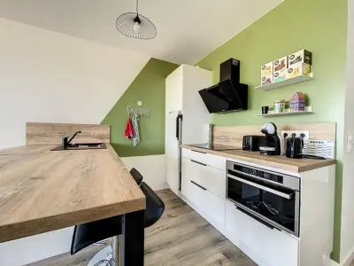 Appartement à Cucq Stella Plage, Appartement face mer pour 4 pers, déco soignée, balcon, garage, animaux acceptés - L909392