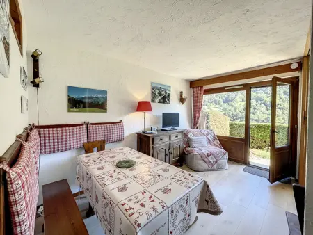 Studio Cabine pour 4 Pers à Deux Pas du Domaine Evasion Megève - Photo 1