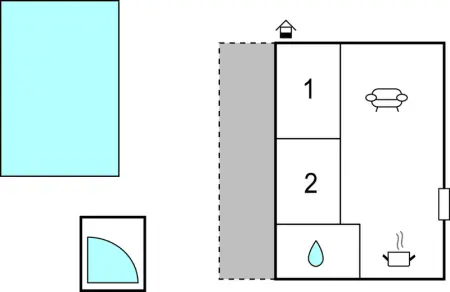 4 BEDROOM AMAZING APARTMENT IN, Appartement 4 personnes à Srima - Photo 24