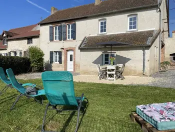 Gite à Louchy Montfand,Gîte Contemporain pour 4 avec Piscine Chauffée et Bureau à Proximité des Sites Historiques FR-1-489-444 N°866183