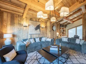 Chalet à Courchevel,Chalet de luxe familial avec piscine et sauna, proche des pistes et commodités à Courchevel Le Praz FR-1-568-37 N°866185