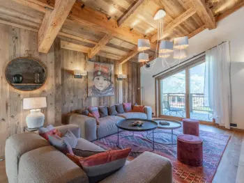 Chalet à Courchevel,Chalet familial avec SPA et sauna à Courchevel, proche de la télécabine et des commodités. FR-1-568-36 N°866556