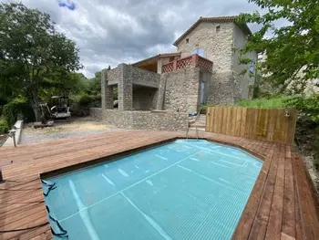 Huisje in Vallon Pont d'Arc,Maison en pierre avec piscine privative pour 8 pers. à Vallon-Pont-d’Arc FR-1-382-206 N°866653