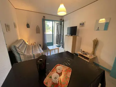 Appartement à Saint Hilaire de Riez, Appartement cosy 2 pièces à 200m de la plage, Saint-Hilaire-de-Riez - 4 couchages, parking, TV, WiFi - L909942