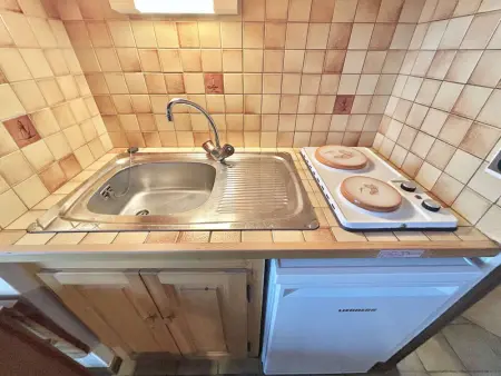 Studio Cabine, 4 Pers. - Balcon, Parking Privé, à 100m des Pistes et Commerces - Photo 8