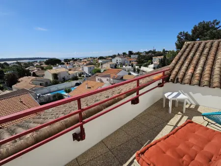 Appartement à Saint Georges de Didonne, Superbe duplex à 200m de la plage avec terrasse et garage - L941377