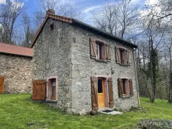 Gite à Châtel Montagne,Gîte romantique en pleine nature avec étang privatif et cheminée FR-1-489-447 N°942453