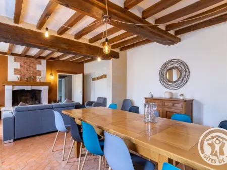 Gîte de groupe avec salle de jeux, jardin 4000m², proche forêt de Chandelais et Zoo de la Flèche - Photo 4