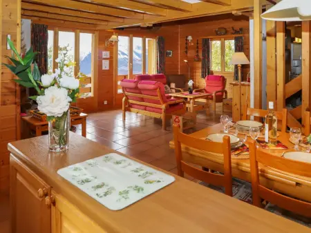 Gamine, Chalet 8 personnes à Veysonnaz - Photo 3