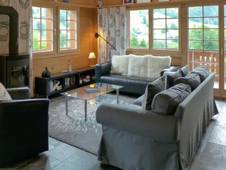 Chalet Eiger, Appartement 6 personnes à Grindelwald - Photo 8