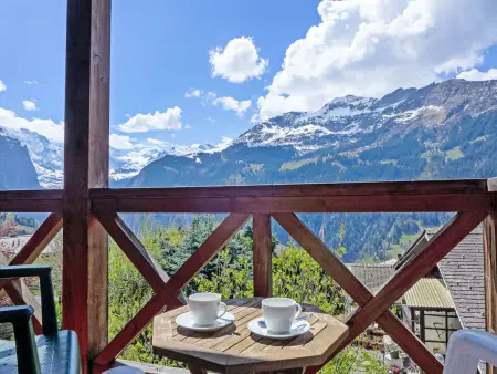 Rose Studio Y, Appartement 2 personnes à Wengen - Photo 3