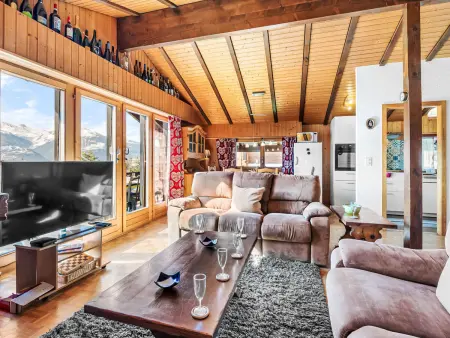 Moulinettes 8, Chalet 6 personnes à Crans Montana - Photo 2