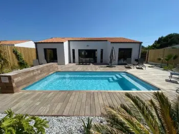 Casa en Saint Denis d'Oléron,Maison contemporaine à Saint-Denis-d'Oléron avec piscine privée, proche plage, 10 couchages FR-1-246A-243 N°943559