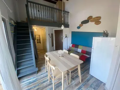 Appartement à Marseillan Plage, Studio Cabine Mezzanine Rénové pour 4 Pers. avec Terrasse et Parking Privé - Animaux Admis - L943734