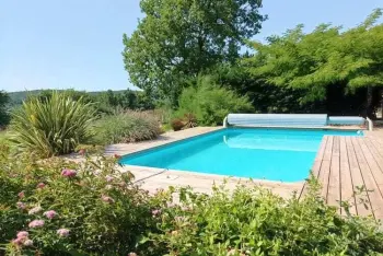 Maison à Saint Front sur Lémance,Maison avec piscine près du château de Bonaguil FR-47500-31 N°944254