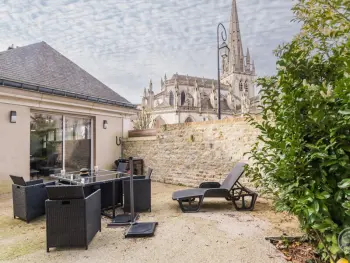 Gite à Carentan les Marais,Location Au Pied De L'Église: Maison Rénovée, Terrasse Privée, Tout Inclus ! FR-1-362-1037 N°944311