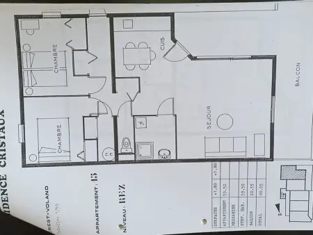 Appartement 6 pers, 2 ch, à Crest-Voland, proche pistes et commerces - Photo 17