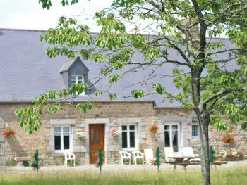 Gîte in Villedieu les Poêles,Charmante longère avec jardin, cheminée, billard et équipements bébé à Villedieu-les-Poêles. FR-1-362-145 N°945280