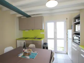 Gite à Siouville Hague,Charmant gîte près de la plage, idéal pour surf et randonnée, avec jardin privé et parking FR-1-362-310 N°945287