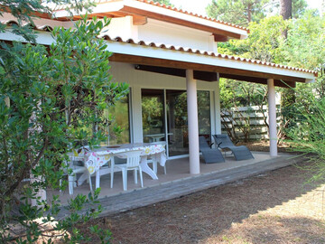 Location Villa à Lège Cap Ferret,Spacieuse villa en lisière de Forêt Les Vallons du Ferret Le Canon - N°945355