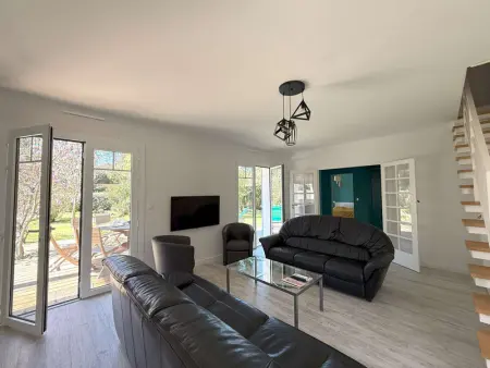 Villa rénovée avec jardin à Petit-Piquey - Proche Bassin et Océan, 3 chambres, 2 terrasses, Wi-Fi - Photo 6