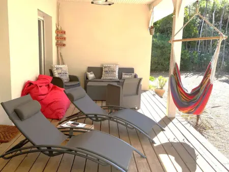 Villa familiale au Cap Ferret: face aux dunes, proche plage, grand jardin et terrasse, 10 pers - Photo 5