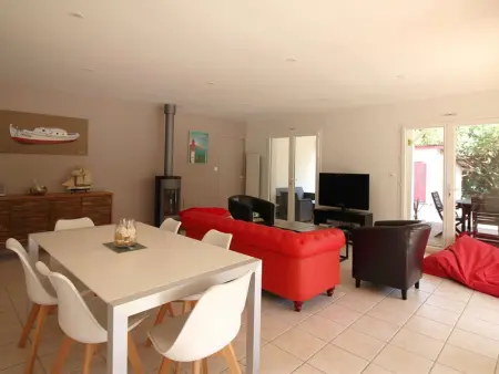 Villa familiale au Cap Ferret: face aux dunes, proche plage, grand jardin et terrasse, 10 pers - Photo 8