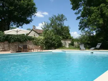 Apartamento en Saint Capraise d'Eymet,Gîte de charme en Périgord avec piscine, jardin, wifi et équipements complets FR-1-616-321 N°945536