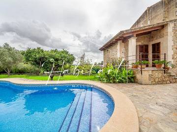 Villa  Calma con piscina privada, Chalet 6 personnes à Búger 1008284