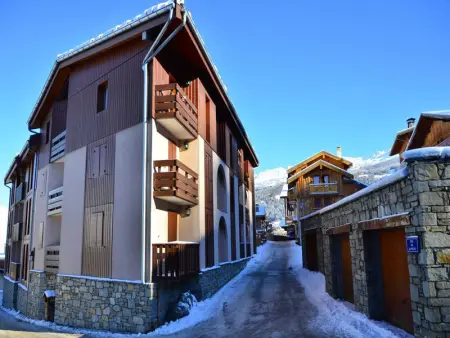 Charmant 2 pièces à Montchavin, près des pistes, pour 5 pers. - Balcons, équipements complets, parking - Photo 9