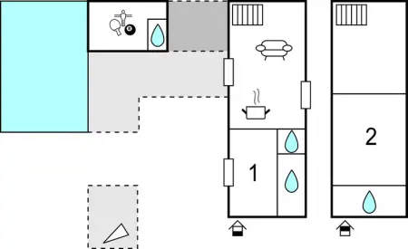 Location Maison 6 personnes à Le Vieux Bourg - Photo 21