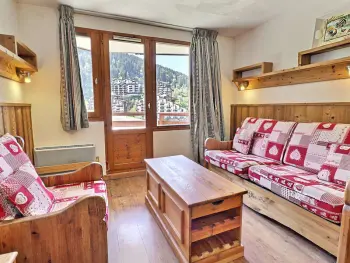 Appartement à La Tania, Charmant 2P pour 4 pers avec balcon, au pied des pistes à La Tania, Courchevel - L946235