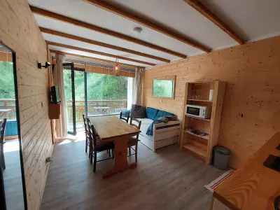 Appartement à Les Deux Alpes, Studio cosy 4 pers proche pistes, balcon, casier à ski - L946639