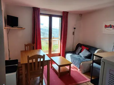 Appartement à Albiez Montrond, Appartement confortable, 300m des pistes, sud, parking, animaux admis - N°946996