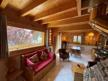 Chalet chaleureux 8 pers, 5 ch, cheminée, proche pistes, Crest-Voland - Photo 3