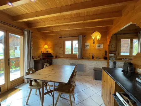 Chalet chaleureux 8 pers, 5 ch, cheminée, proche pistes, Crest-Voland - Photo 4