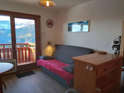 Appartement à Crest Voland, Studio pour 4 Pers. Proche Pistes, Parking, Casier à Skis - Crest-Voland - L947046