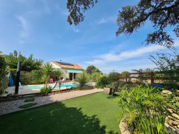 Casa a Sorède,Maison plain-pied climatisée avec piscine à Sorède FR-1-732-40 N°947465