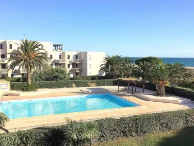 Appartement à Saint Cyprien, Studio en RDC avec Jardin Privatif et Piscine, à 50m de la Plage - Saint-Cyprien - L947477