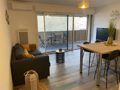 Appartement à Vieux Boucau les Bains, Appartement T2 idéal 4 pers à 100m plage avec parking et animaux acceptés - L948375