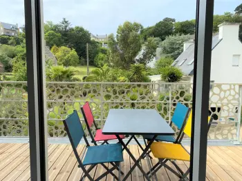 Appartement à Perros Guirec,Appartement neuf avec balcon, proche du port de Perros-Guirec FR-1-368-392 N°948947