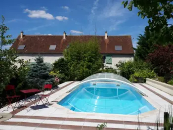 Gite à Civray sur Esves,Gîte de charme avec piscine et sauna en Touraine, proche Châteaux de la Loire et Futuroscope FR-1-381-323 N°950423