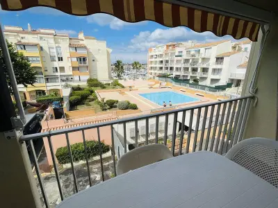 Appartement à Cap d'Agde, Appartement Près Plage, Port et Piscine, Parking Privé - L950460