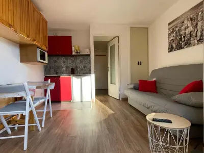 Appartement à Pra Loup, Charmant studio rénové aux Molanès - Balcon, parking privé, proche télécabine et navette - N°950603