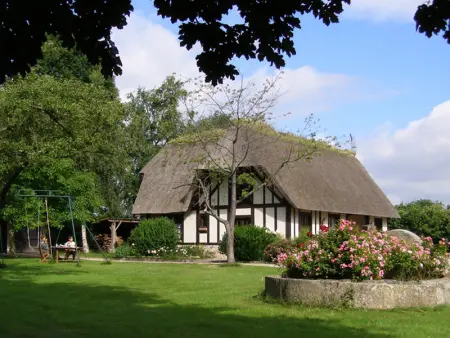 Gite à La Mailleraye sur Seine, Gîte normand avec jardin clos et animaux acceptés - L950632